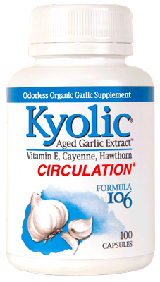 Kyolic Formula 106: Circulation: Bottle / Capsules: 100 Capsules