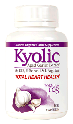 Kyolic Formula 108: Total Heart Health: Bottle / Capsules: 100 Capsules