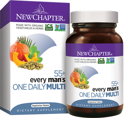 Every Man's One Daily 55+ 24s: Bottle / Tablets: 24 Vegetarian Tablets