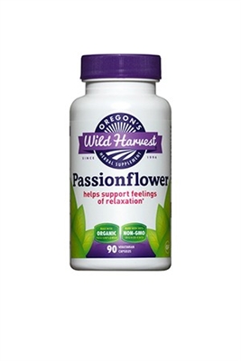 Passionflower: Bottle / Organic: 90 Capsules