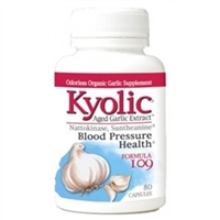 Kyolic Blood Pressure Health Formula 109: Bottle / Capsules: 80 capsules