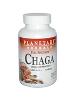 Chaga, Full Spectrum : Bottle / Tablets: 30 Tablets