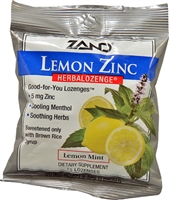 HerbaLozenge Lemon Zinc Lozenges: Package/Lozenges: 15 Lozenges