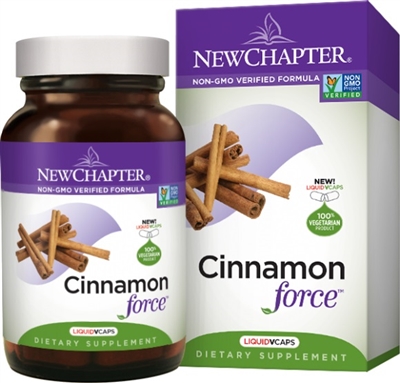 Cinnamon Force 60s: Bottle / Vegetarian Capsules: 60 Capsules