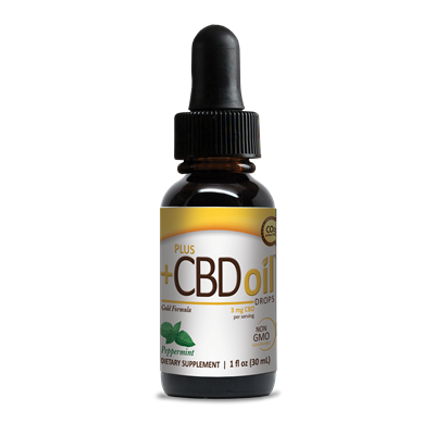 CV Sciences CBD Oil Drops, Peppermint