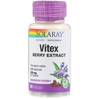 Vitex (Chaste Tree): Bottle / Non-GMO Vegetarian Capsules: 60 Capsules