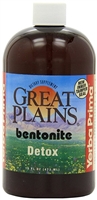 Great Plains Bentonite Detox: Bottle / Liquid: 16 Fluid Ounces