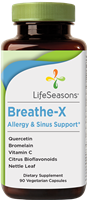 Breathe-Xâ?¢ Allergy & Sinus Support: Bottle / Vegetarian Capsules: 90 Capsules