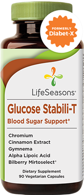 Glucose Stabili-Tâ?¢ Blood Sugar Support Supplement: Bottle / Vegetarian Capsules: 90 Capsules