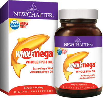 Wholemega Whole Fish Oil / 30 Softgel Capsules