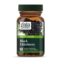 Black Elderberry Vegan Capsules, 30 count