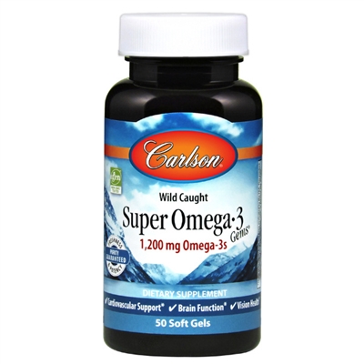 Super Omega-3 GemsÂ® : 1,200mg, 50 Softgels