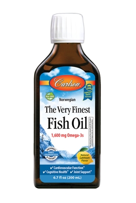The Very Finest Fish Oilâ?¢, Lemon: Bottle: Liquid / 6.7 Fluid Ounces