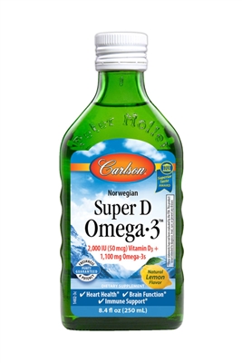 Super D Omega-3â?¢: Bottle: Liquid / 8.4 Fluid Ounces