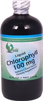 Liquid Chlorophyll, 100 mg: Bottle / Liquid: 16 Fluid Ounces