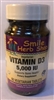 Vitamin D3 5000iu: Bottle / Tablets: 60 Vegetarian Tablets