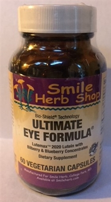 Ultimate Eye Formula: Bottle / Capsules: 60 Vegetarian Capsules