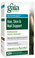 Hair, Skin & Nail Support  Enhances outer beauty*