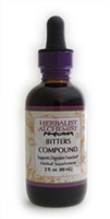 Bitters Compound: Dropper Bottle / Organic Alcohol Extract: 1 Fluid Ounce