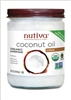 Organic Virgin Coconut Oil: Bottle / Organic Coconut Oil: 15 Fluid Ounces