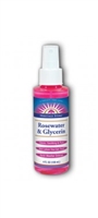 Rosewater and Glycerin with atomizer: 4oz