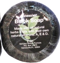 Genuine Black Soap Bar: Soap Bar: 2 Ounce