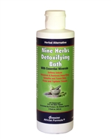 Nine Herbs Detoxifying Bath: Bottle: 8 Fluid Ounces