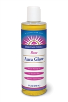 Aura Glow Body Oil : Rose, 8 ounces