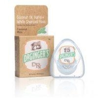 Dr Ginger's Coconut Oil Xylitol Activated Charcoal Floss