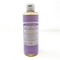 Dr. Bronner's Pure-Castile Liquid Soap : Lavender, 8oz