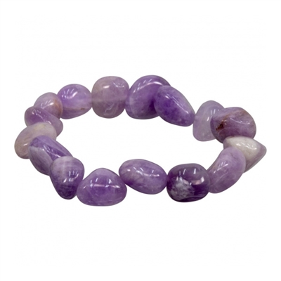 Amethyst Bracelet, Tumbled