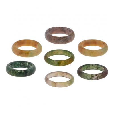 Gemstone Ring : Jasper, Assorted Colors