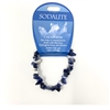 Sodalite Chip Bracelet : Calm