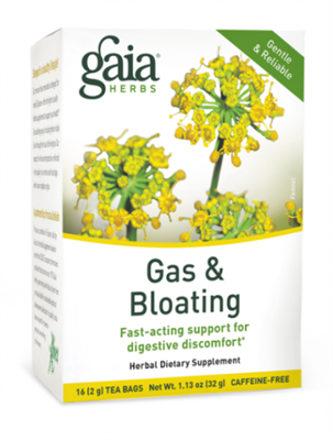 Gas & Bloating Tea: Box / Individual Tea Bags: 20 Bags