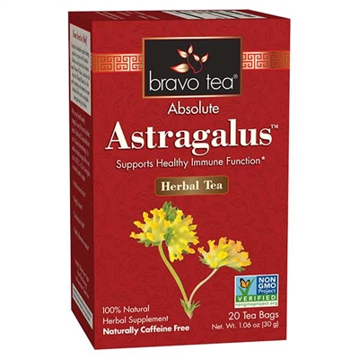 Absolute Astragalus: Boxed Tea / Individual Tea Bags: 20 Bags