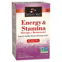 Energy & Stamina: Boxed Tea / Individual Tea Bags: 20 Bags
