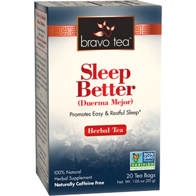 Sleep Better: Boxed Tea / Individual Tea Bags: 20 Bags
