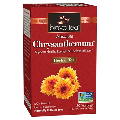 Absolute Chrysanthemum: Boxed Tea / Individual Tea Bags: 20 Bags