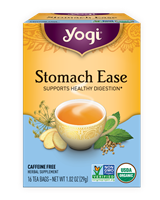 Organic Stomach Ease Tea: Boxed Tea / Individual Tea Bags: 16 Bags