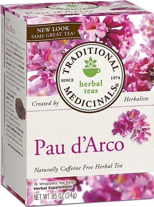 Pau d'Arco: Boxed Tea / Individual Tea Bags: 16 Bags