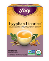 Organic Egyptian Licorice Tea: Boxed Tea / Individual Tea Bags: 16 Bags