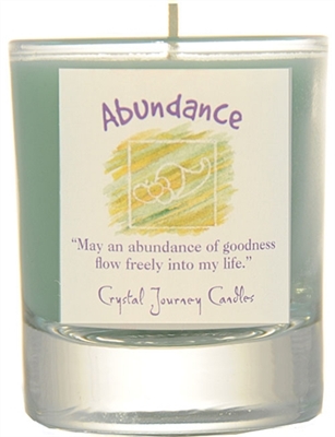 Herbal Magic Filled Votive Holders - Abundance