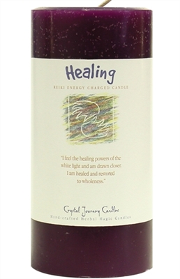 Herbal Magic 3x6 Pillars - Healing
