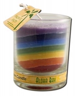 Aloha Bay Rainbow Votive Candle: 2.5"