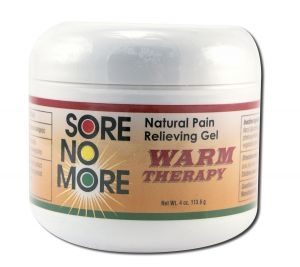 Sore no More Warm Therapy Gel: 4oz