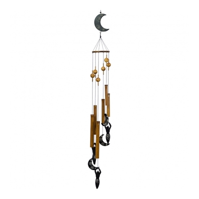 Moon Goddess Hanging Bamboo Wind Chimes