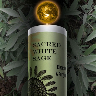 Sacred Sage World Magic Candle