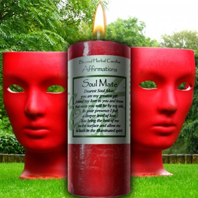 Soul Mate Affirmation Candle