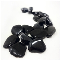 Black Obsidian, tumbled