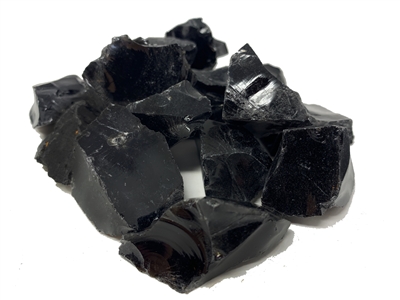 Black Obsidian, rough